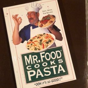 MR FOOD Cooks Pasta!  Cookbook and Pasta Guide New